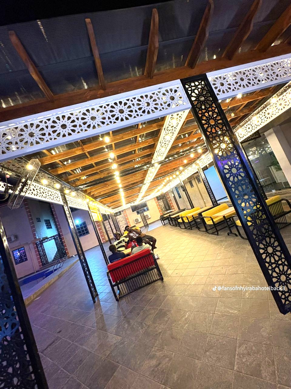 Nhyiraba Hotel luxury backdrop