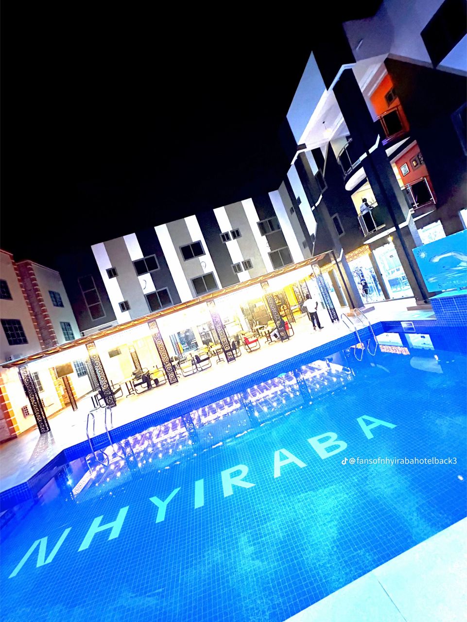 Nhyiraba Hotel luxury backdrop